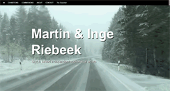 Desktop Screenshot of martinriebeek.nl